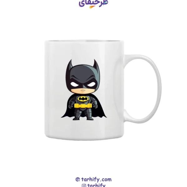 ماگ طرح بتمن با چاپ باکیفیت و تصویر شخصیت Batman