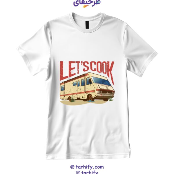 تیشرت طرح ون برکینگ بد Breaking Bad Van با چاپ فانتزی از سریال معروف