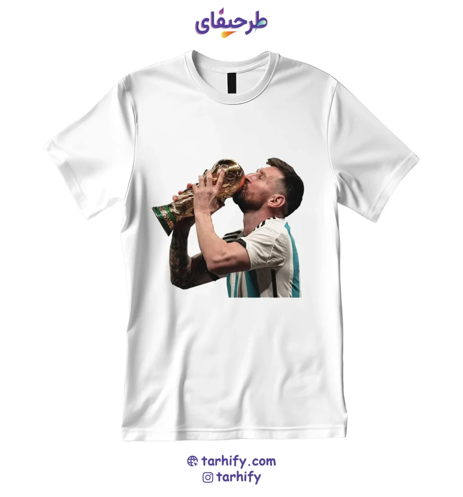 تیشرت طرح مسی Lionel Messi با چاپ دیجیتال باکیفیت