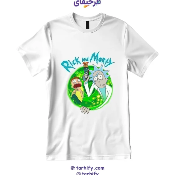 تیشرت ریک و مورتی Rick and Morty با چاپ دیجیتال باکیفیت و طراحی کارتونی خاص