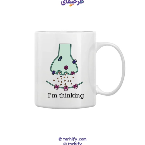 ماگ سرامیکی طرح زیست تجربی Biology Mug با چاپ علمی و رنگی باکیفیت