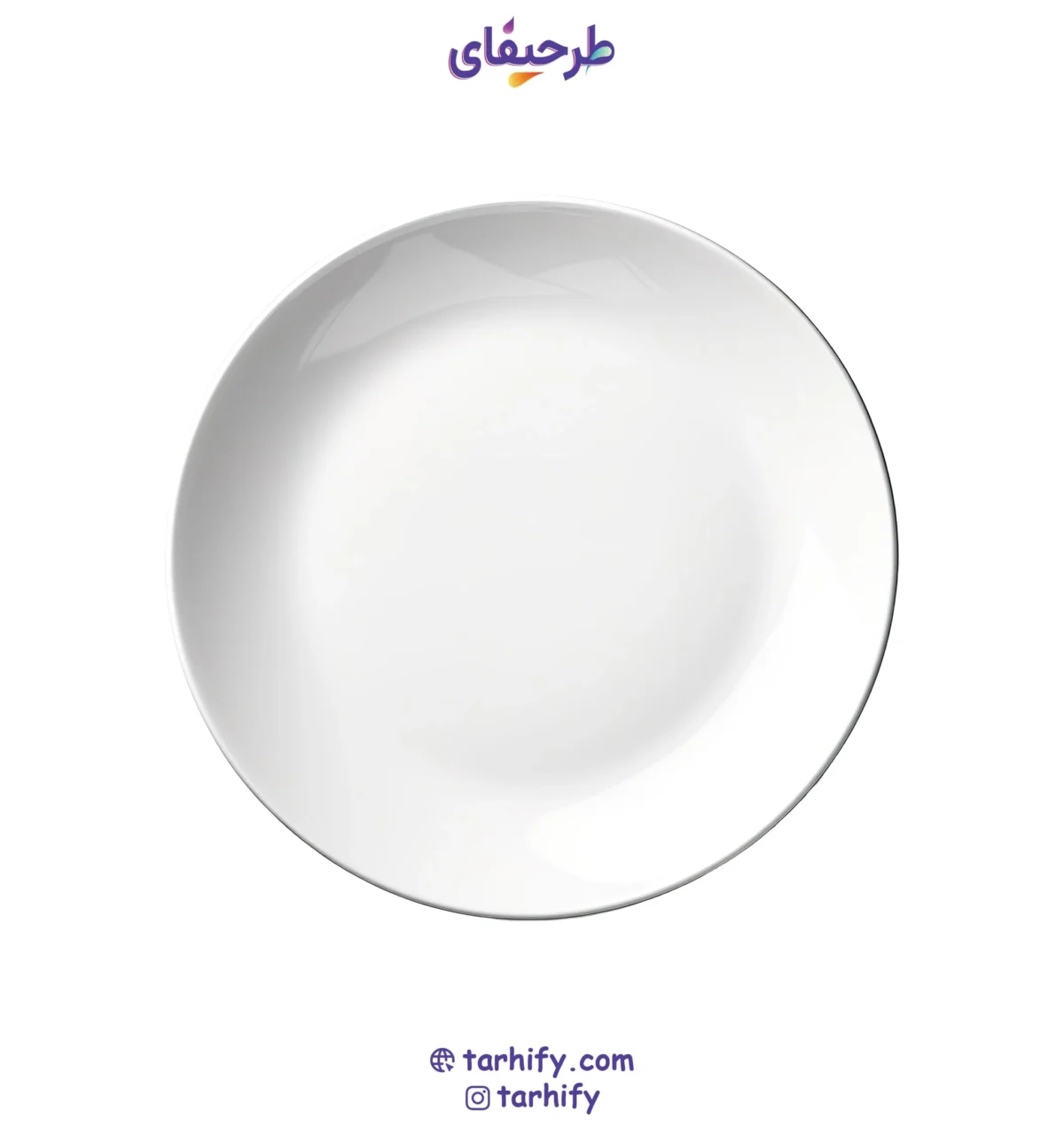 چاپ طرح دلخواه روی بشقاب سرامیکی