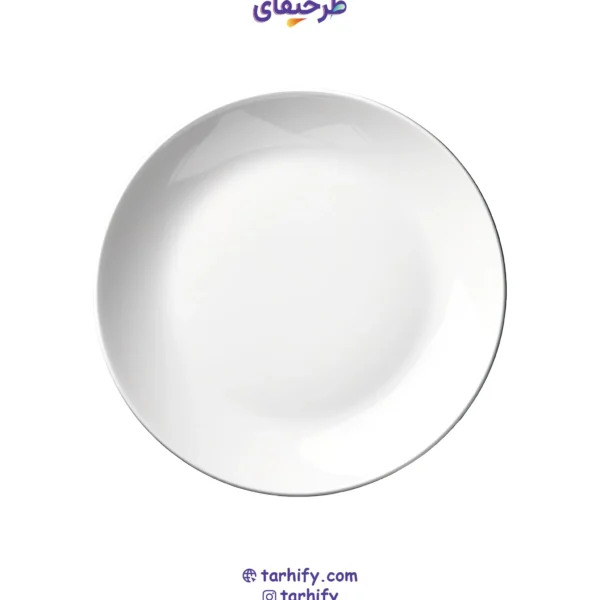 چاپ طرح دلخواه روی بشقاب سرامیکی