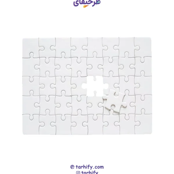 چاپ طرح اختصاصی روی پازل